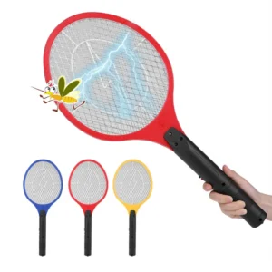 US Plug Mosquito Killer Electric Tennis Bat Handheld Racket Insect Fly Bug Swatter Household Mosquito Pat